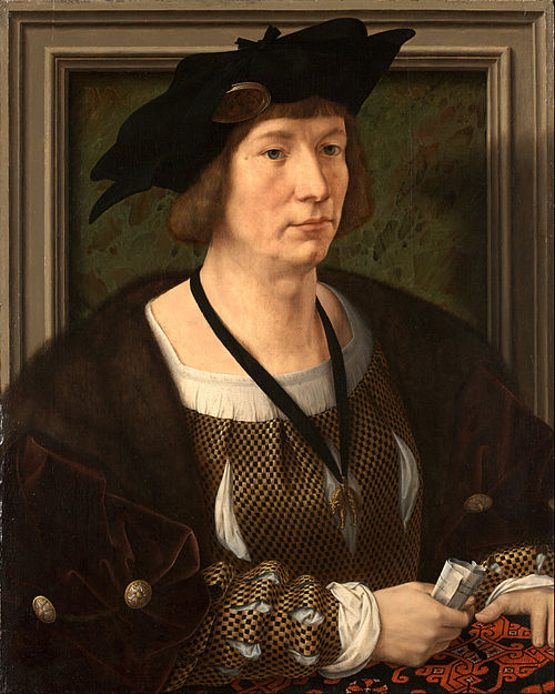 Portrait of Hendrik III, Count of Nassau-Breda, 1516, Jan Mabuse