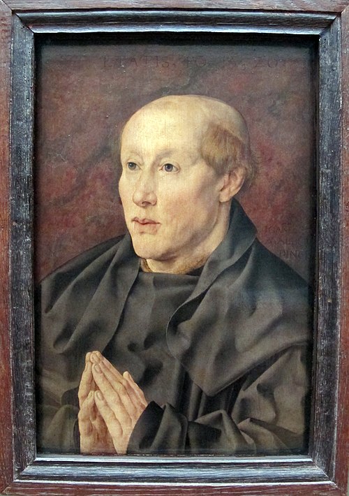 Portrait d'un bénédictin, 1526, Jan Mabuse