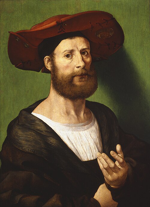 Autoportrait, 1525, Jan Mabuse