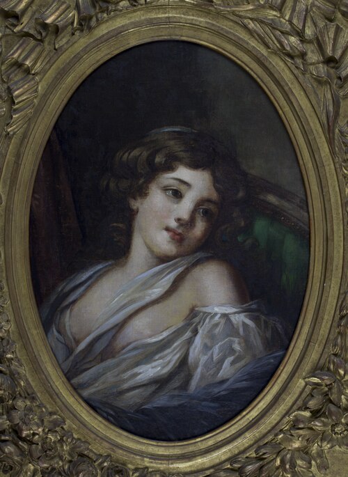 Portrait of a Young Woman, 1770, Jean-Baptiste Greuze