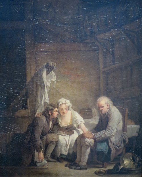 L'aveugle trompé, 1755, Jean-Baptiste Greuze