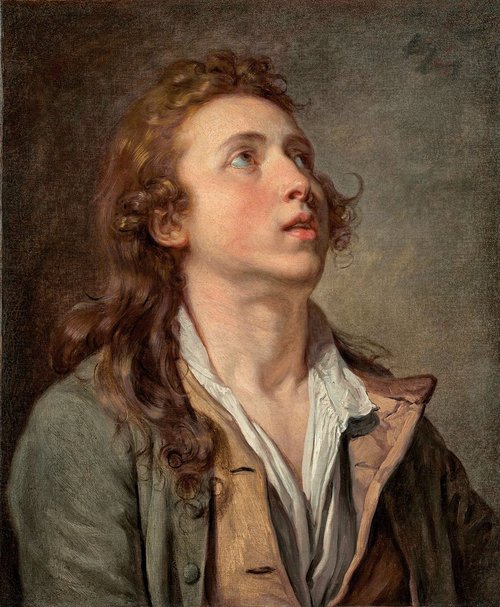 Study of a Young Man, 1760, Jean-Baptiste Greuze