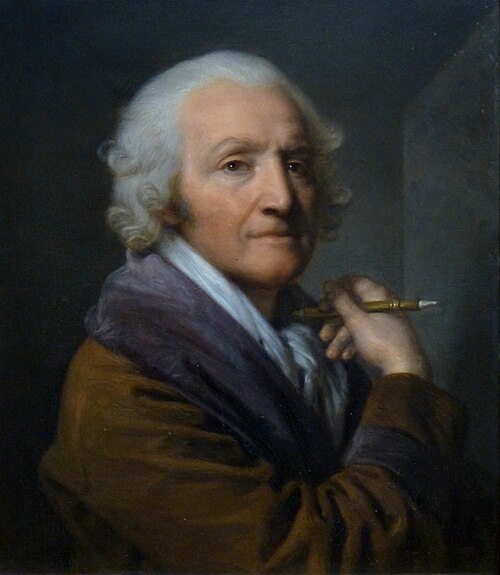 Autoportrait âgé, 1804, Jean-Baptiste Greuze