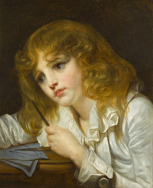 'Le Petit Mathématicien', , Jean-Baptiste Greuze