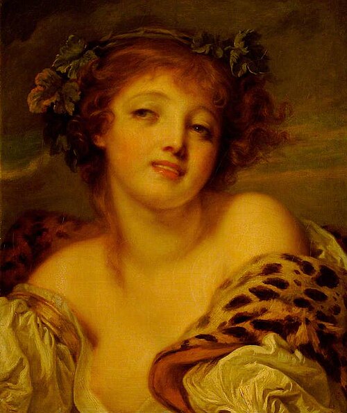 A Bacchante, 1790, Jean-Baptiste Greuze