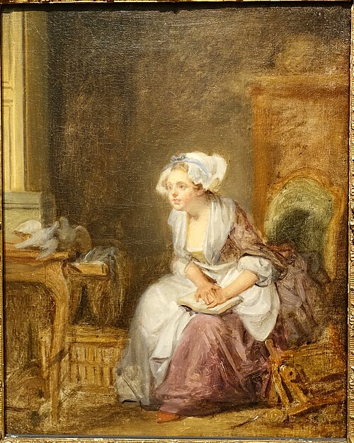 First Lesson in Love, 1760, Jean-Baptiste Greuze