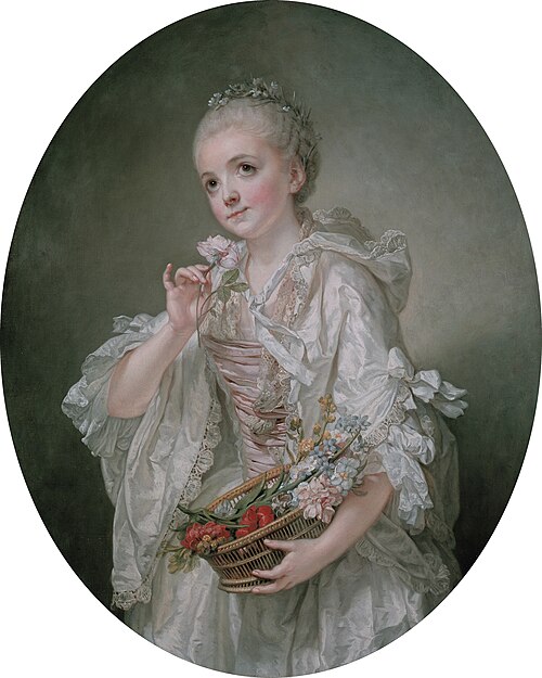 Portrait de Madeleine Barberie de Courteilles, 1759, Jean-Baptiste Greuze