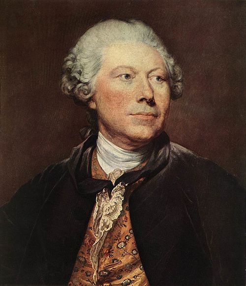 Portrait du graveur Jean-Georges Wille, 1763, Jean-Baptiste Greuze