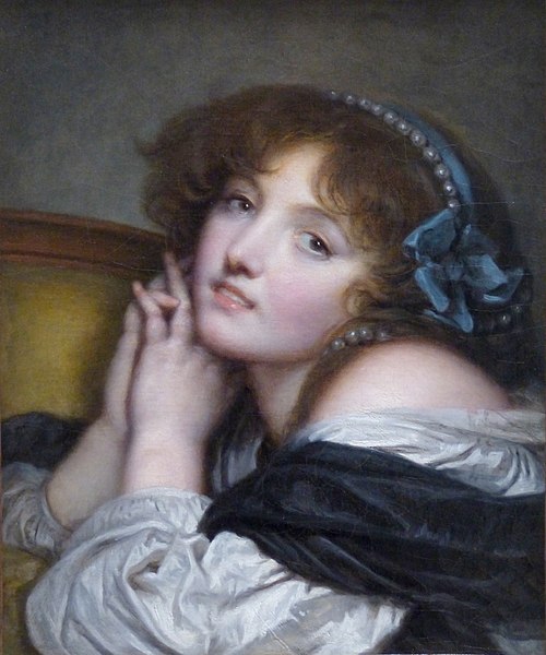Jeune-fille aux mains jointes, 1780, Jean-Baptiste Greuze