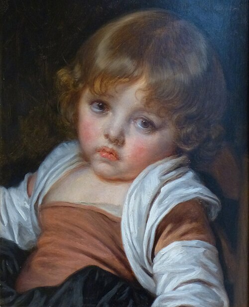 Une fillette, 1750, Jean-Baptiste Greuze