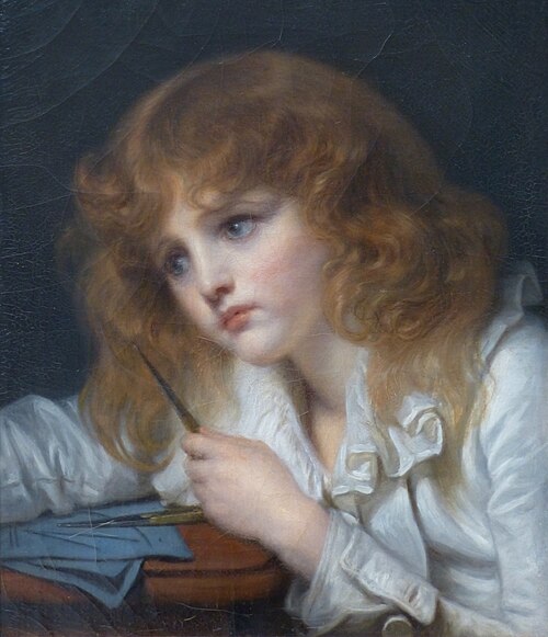 Le petit mathématicien, 1790, Jean-Baptiste Greuze
