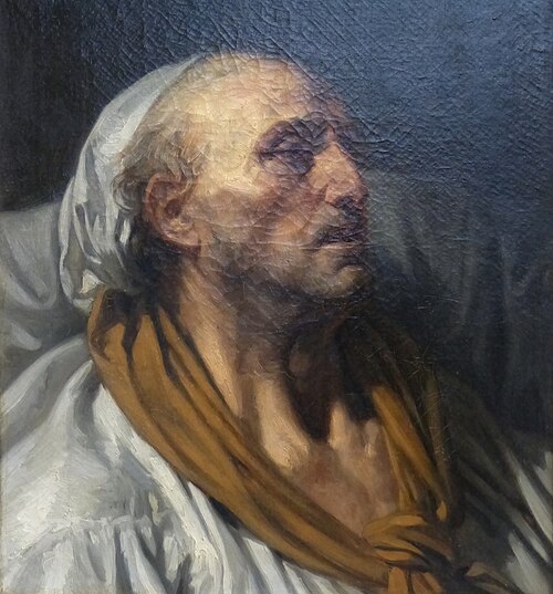 Buste du paralytique, 1773, Jean-Baptiste Greuze