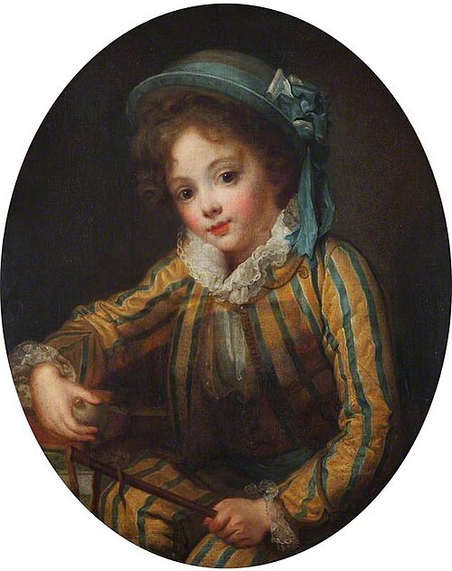A Boy with a Top, 1770, Jean-Baptiste Greuze