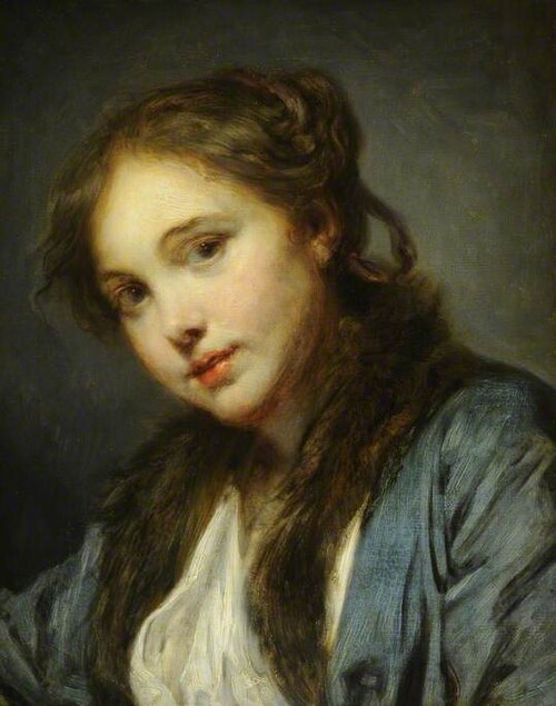 La polonaise (The Polish Girl), 1760, Jean-Baptiste Greuze