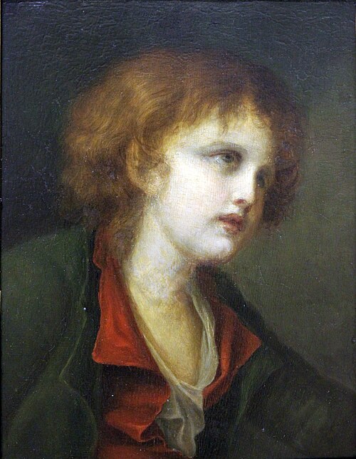 Portrait of a child, 1789, Jean-Baptiste Greuze