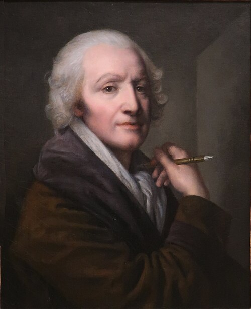 Autoportrait, 1804, Jean-Baptiste Greuze