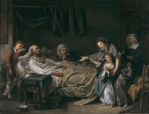 La Dame de charité, 1772, Jean-Baptiste Greuze