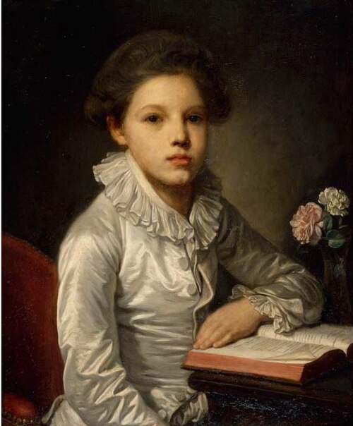 Portrait de Charles-Étienne de Bourgevin de Vialart, comte de Saint-Morys, enfant, , Jean-Baptiste Greuze