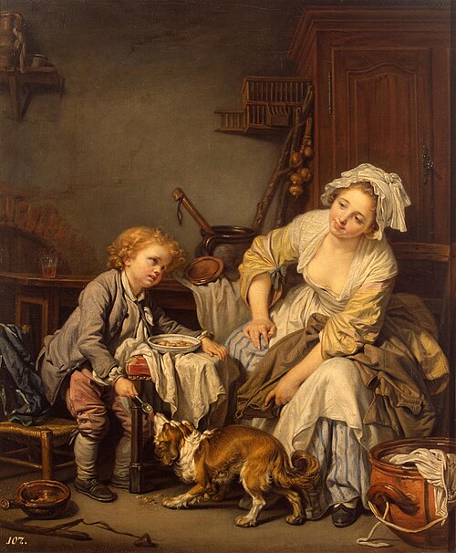 L’enfant gâté, 1760, Jean-Baptiste Greuze