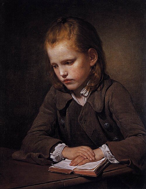 A Boy with a Lesson-book, 1800, Jean-Baptiste Greuze