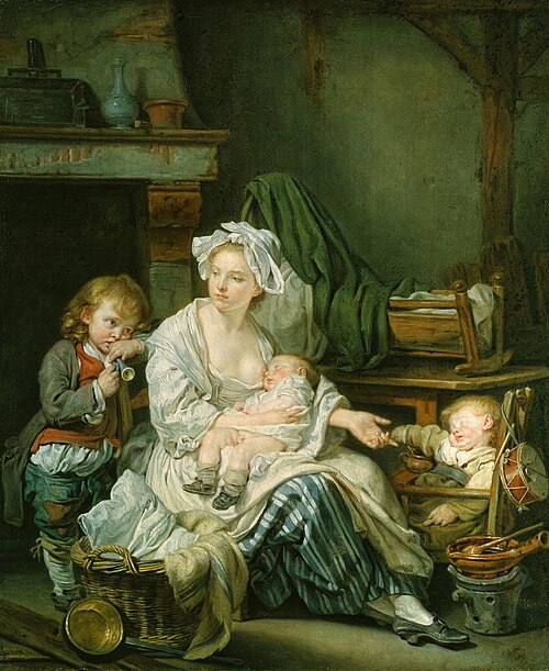 'Silence!', 1759, Jean-Baptiste Greuze