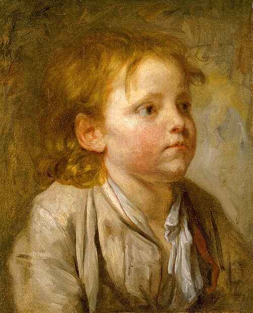 Head of a Young Boy, , Jean-Baptiste Greuze
