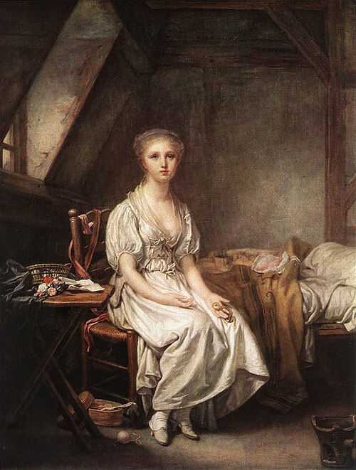 The Complain of the Watch, 1770, Jean-Baptiste Greuze
