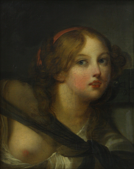 Portrait of a girl, 1750, Jean-Baptiste Greuze
