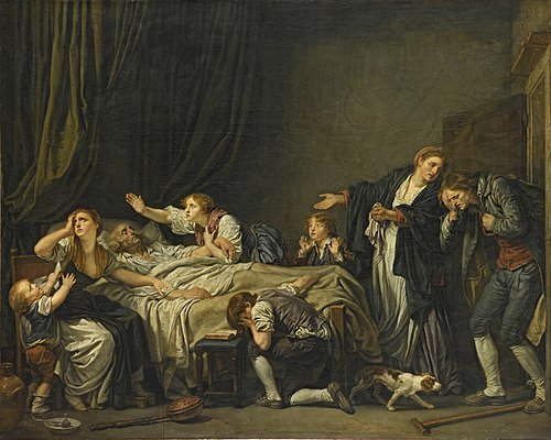 Le Fils puni, 1778, Jean-Baptiste Greuze