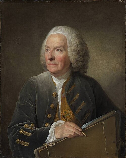 Portrait de Louis de Silvestre, 1754, Jean-Baptiste Greuze