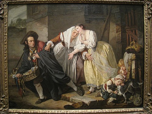 Le Geste Napolitan, 1757, Jean-Baptiste Greuze