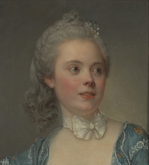 Portrait of a Young Woman, 1760, Jean-Baptiste Greuze