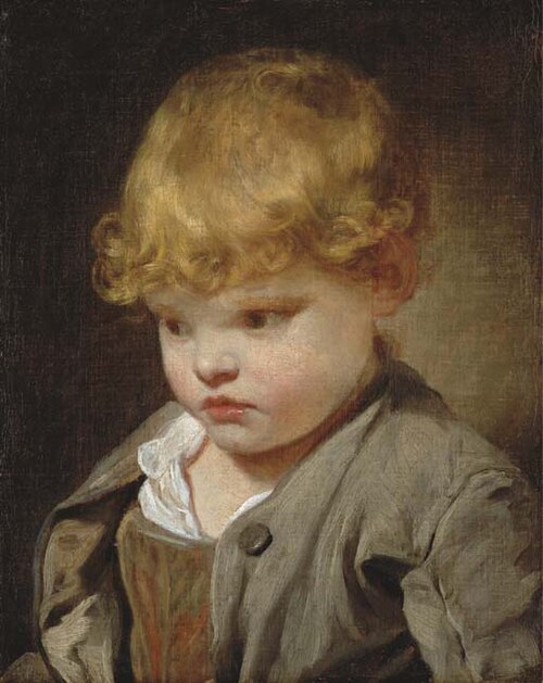 Le Petit Boudeur, 1757, Jean-Baptiste Greuze