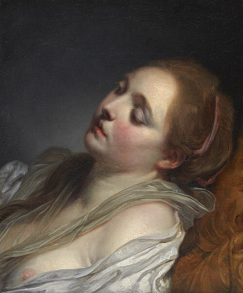 The Dreamer, , Jean-Baptiste Greuze