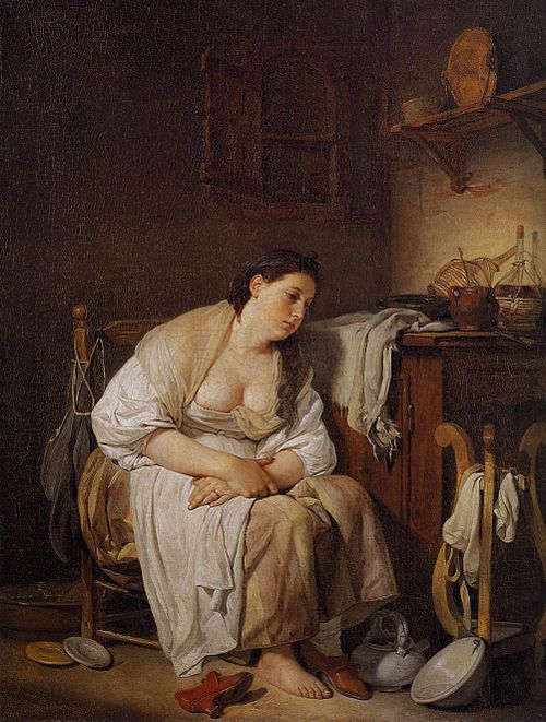 Indolence, 1757, Jean-Baptiste Greuze