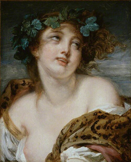 Bacchante, 1785, Jean-Baptiste Greuze