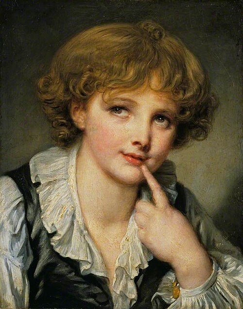 Head of a Boy, 1782, Jean-Baptiste Greuze