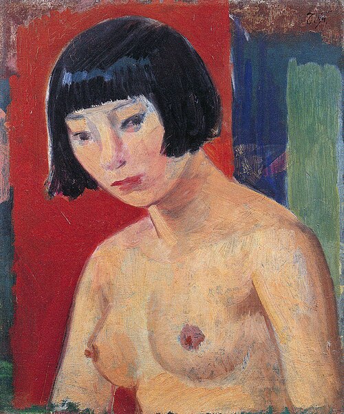 Nude, 1929, Fujishima Takeji