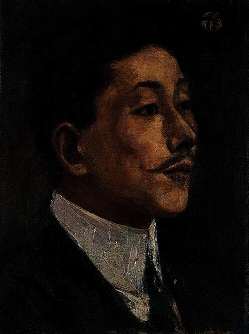 Portrait of Mr T, 1909, Fujishima Takeji