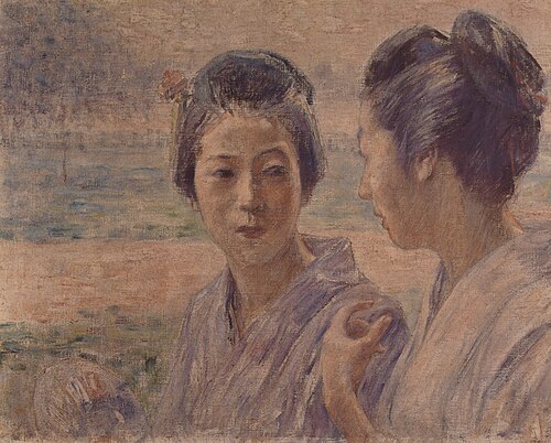 A Stroll, 1897, Fujishima Takeji