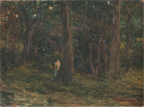 Forest in Ōta, 1903, Shigeru Aoki