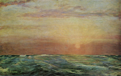 Rising Sun, 1910, Shigeru Aoki