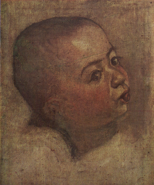 Portrait of Yukihiko, 1907, Shigeru Aoki