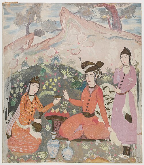 Amidst Flowers, 1900, Sarkis Katchadourian