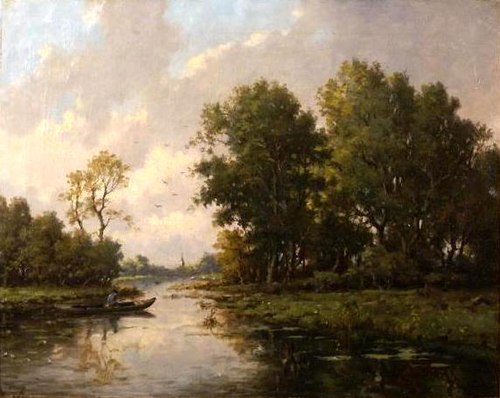 Un paysage a Barbizon, 1830, Jules Coignet