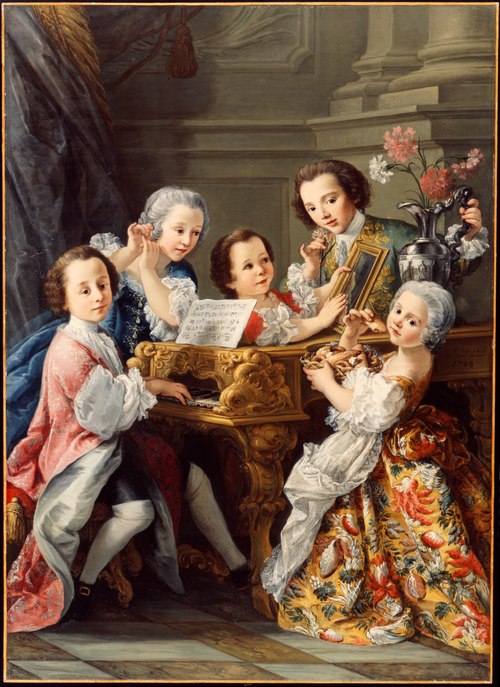 Allegory of the Senses, 1748, Sebastiano Ceccarini