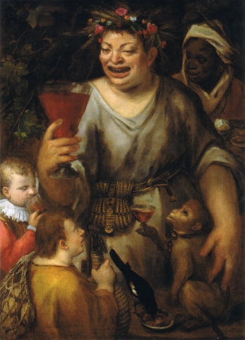 Allegory of Bacchus, 1550, Sebastiano Filippi
