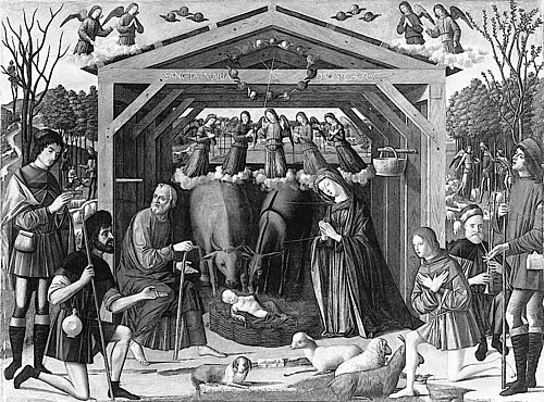 Worship of the Shepherds, 1500, Giovanni di Niccolò Mansueti