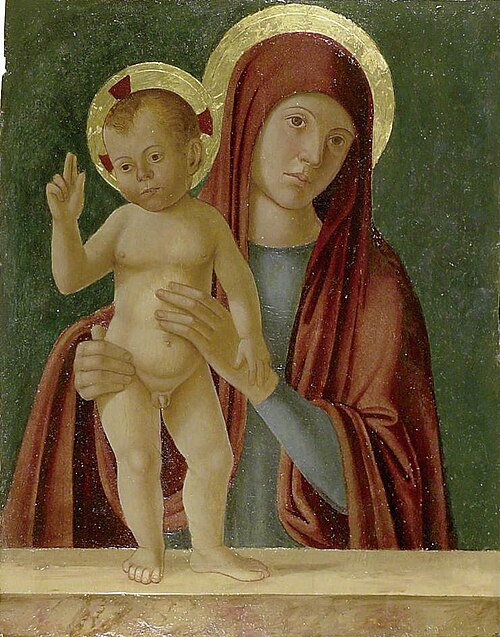 The Virgin and Child, 1480, Giovanni di Niccolò Mansueti