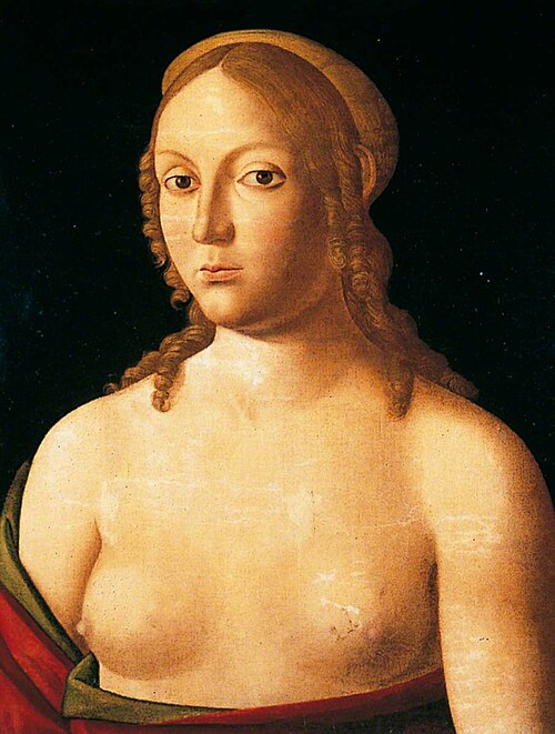 A Courtesan, , Giovanni di Niccolò Mansueti